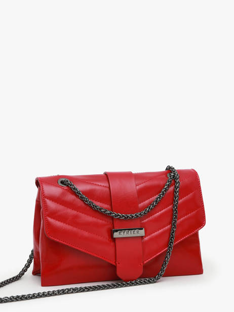 Cross Body Tas Jana Amour Leder Etrier Rood jana amour EJAM002T ander zicht 2
