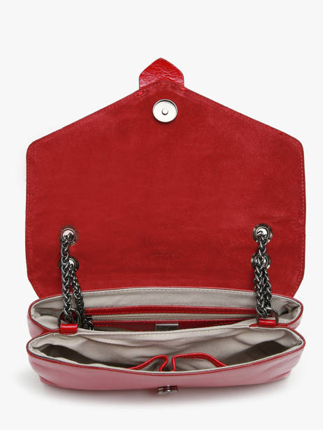 Cross Body Tas Jana Amour Leder Etrier Rood jana amour EJAM002T ander zicht 3
