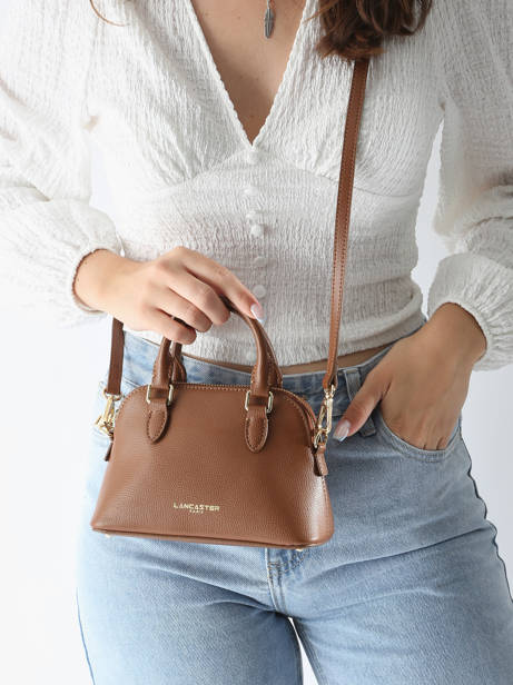 Cross Body Tas Sierra Jia Leder Lancaster Bruin sierra jia 1 ander zicht 1
