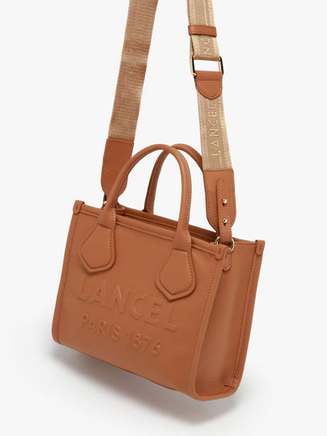 Cross Body Tas S Jour Leder Lancel Bruin jour A12995 ander zicht 2