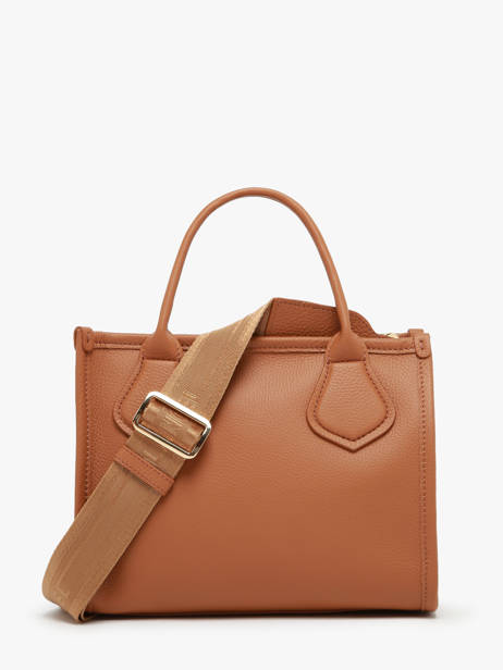 Cross Body Tas S Jour Leder Lancel Bruin jour A12995 ander zicht 4