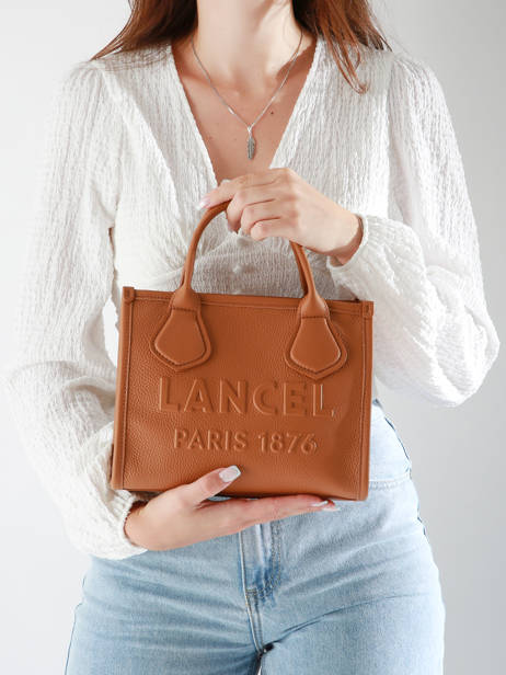 Cross Body Tas S Jour Leder Lancel Bruin jour A12995 ander zicht 1