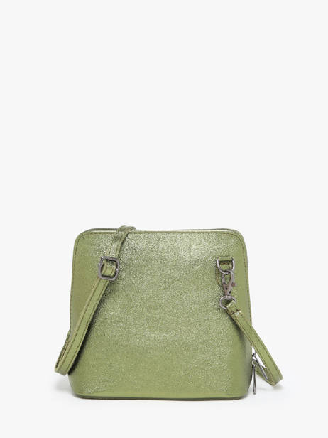 Cross Body Tas Nine Leder Milano Groen nine NI23117N