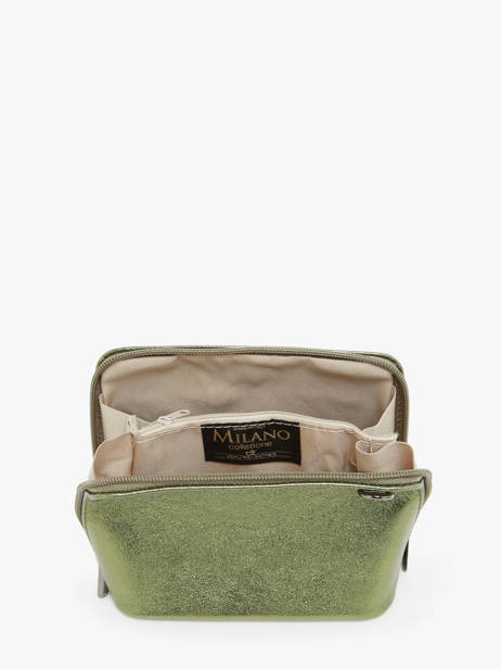 Cross Body Tas Nine Leder Milano Groen nine NI23117N ander zicht 3