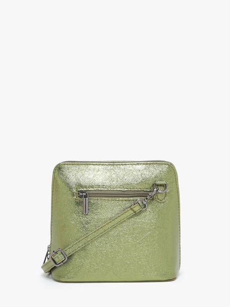 Cross Body Tas Nine Leder Milano Groen nine NI23117N ander zicht 4
