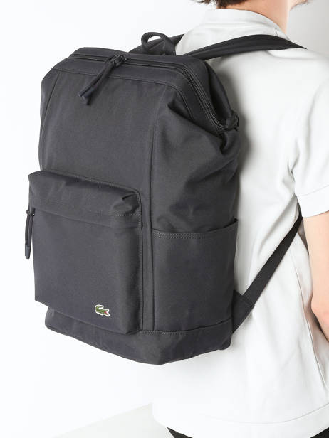 Business Rugzak Lacoste Blauw neo croc NU4598NE ander zicht 1