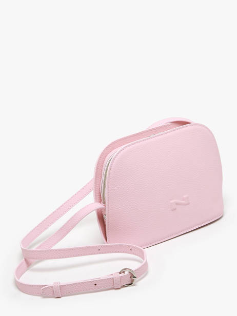 Cross Body Tas Lilou Leder Nathan baume Roze egee 2 ander zicht 2