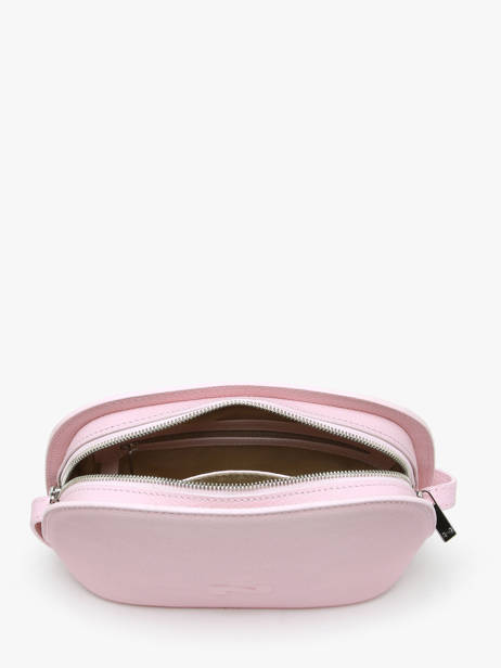 Cross Body Tas Lilou Leder Nathan baume Roze egee 2 ander zicht 3