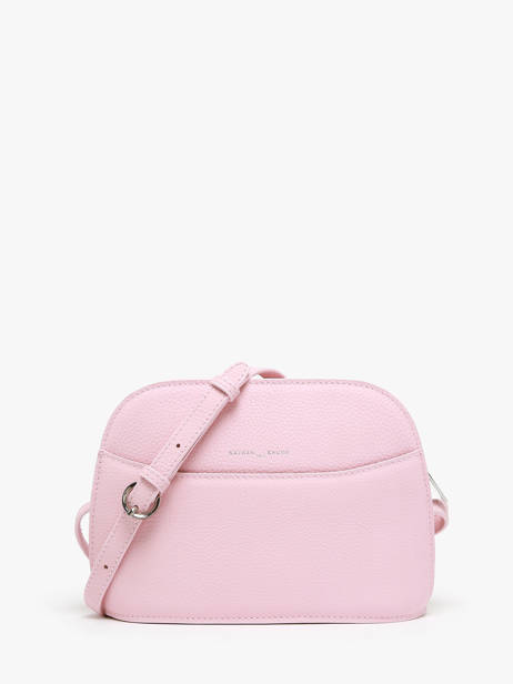 Cross Body Tas Lilou Leder Nathan baume Roze egee 2 ander zicht 4