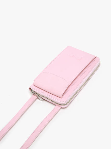 Telefoonetui Pocket Leder Nathan baume Roze n city 3 ander zicht 2