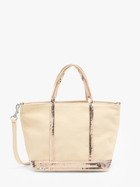 Cross Body Tas Baby Cabas Pailletten Vanessa bruno Beige cabas 1V40410