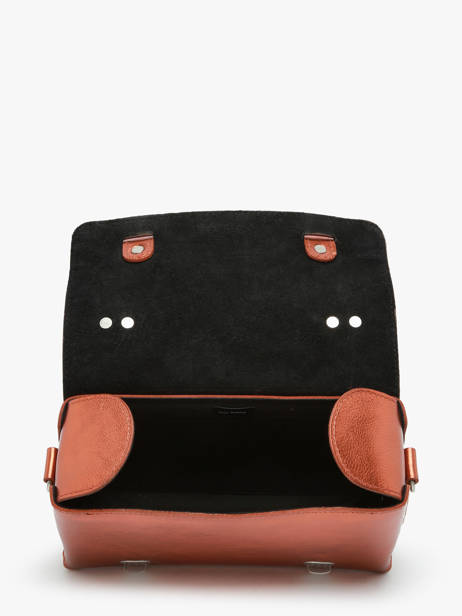 Cross Body Tas L'artisan Ginger Leder Paul marius Oranje ginger ARTISGIN ander zicht 3