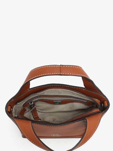 Cross Body Tas S Foudre Leder Etrier Bruin foudre EFOD107S ander zicht 3
