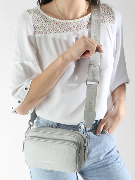Cross Body Tas Milano Ana Leder Lancaster Grijs milano ana 62 ander zicht 1