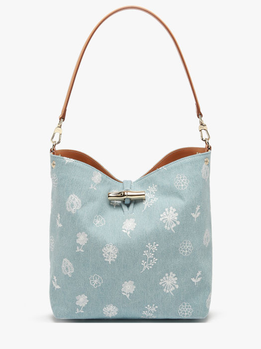 Longchamp Le roseau denim Blauw