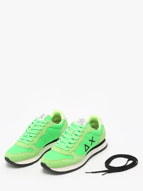 Sneakers Tom Solid Sun68 Groen men Z35101 ander zicht 2