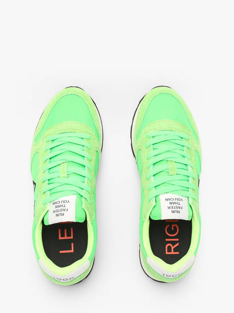 Sneakers Tom Solid Sun68 Groen men Z35101 ander zicht 4