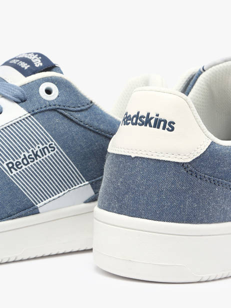 Sneakers Glamour Redskins Blauw men GLAMOUR ander zicht 3