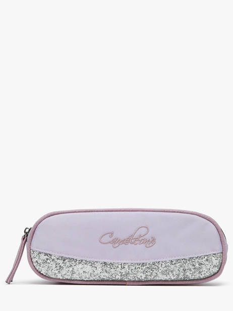 Pennenzak Kinderen 2 Compartimenten Vintage Fantasy Cameleon Violet vintage fantasy TROU