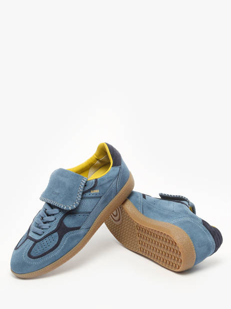 Sneakers Uit Leder Alohas Blauw women 10091702 ander zicht 3