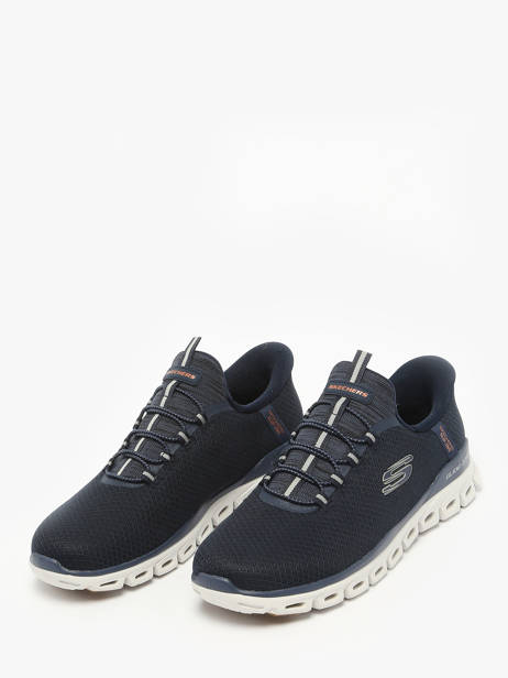 Sneakers Glide-step Noxus Skechers Blauw men 233010 ander zicht 2