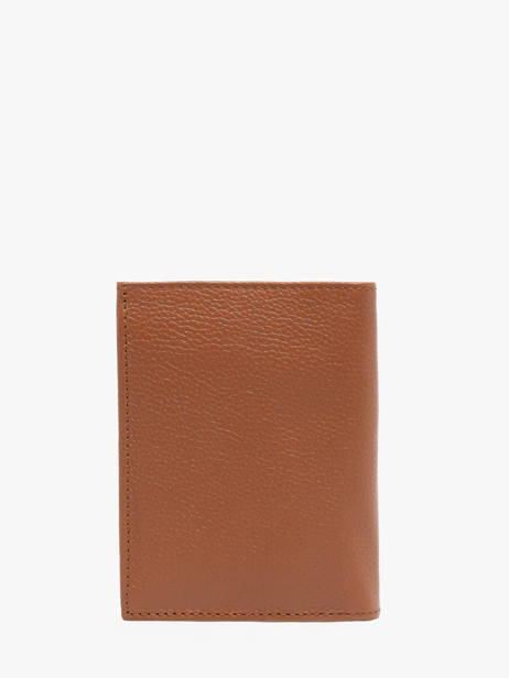 Portefeuille Met Portemonnee Leder Madras Etrier Bruin madras EMAD142 ander zicht 3