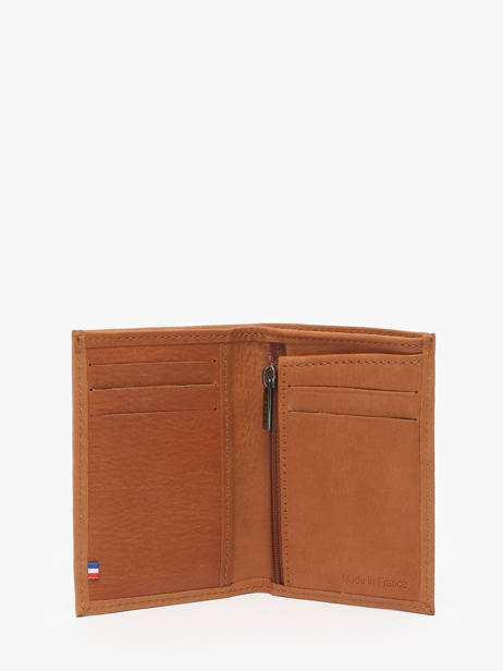 Portefeuille Met Portemonnee Oil Leder Etrier Bruin oil EOIL5007 ander zicht 1