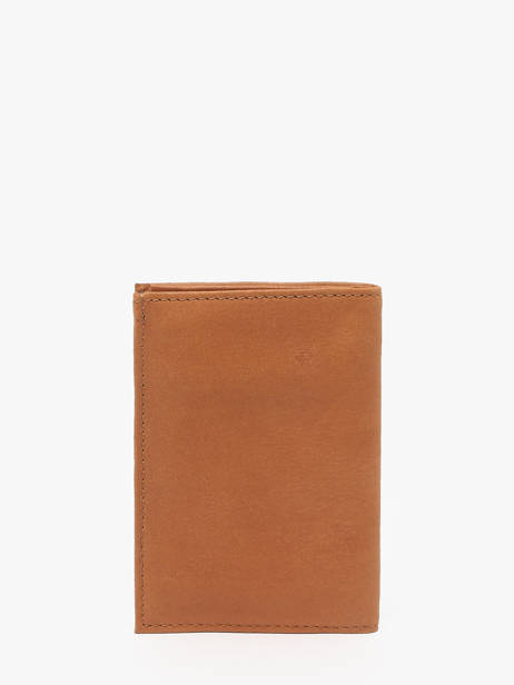 Portefeuille Met Portemonnee Oil Leder Etrier Bruin oil EOIL5007 ander zicht 2