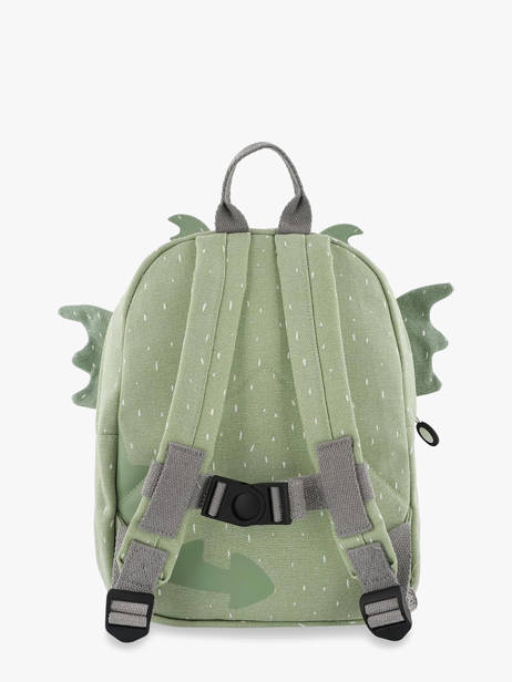 Mini Rugzak 1 Compartiment Trixie Groen animals 90 ander zicht 4