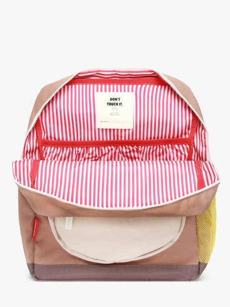 Rugzak Hello hossy Bruin cool kids S6 ander zicht 3