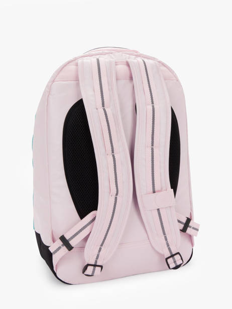 Rugzak 2 Compartimenten Kipling Roze back to school KI5213 ander zicht 4