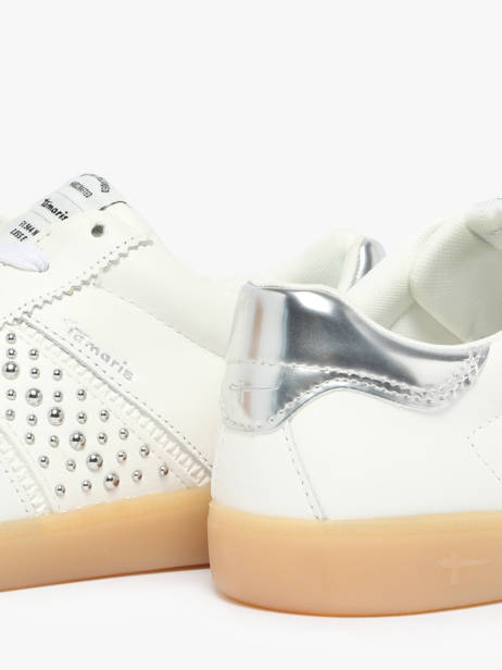 Sneakers Uit Leder Tamaris Wit women 44 ander zicht 3