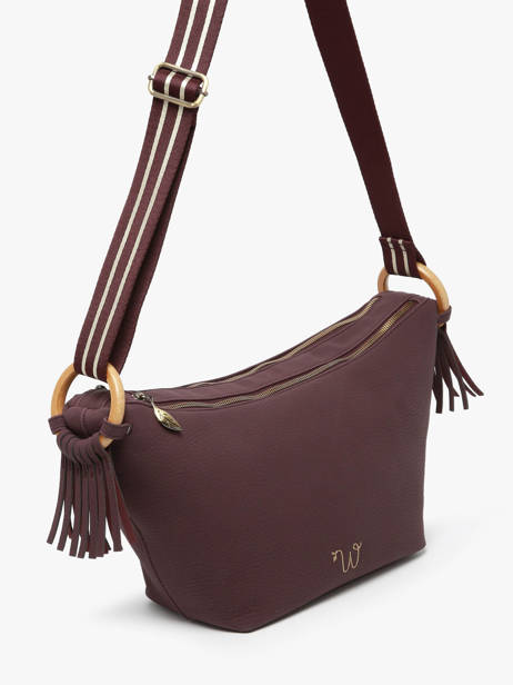 Cross Body Tas Camomille Woomen Violet camomille WCAO03 ander zicht 2