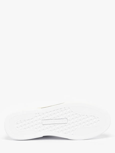 Sneakers Uit Leder Tommy hilfiger Wit women 8682YBS ander zicht 5