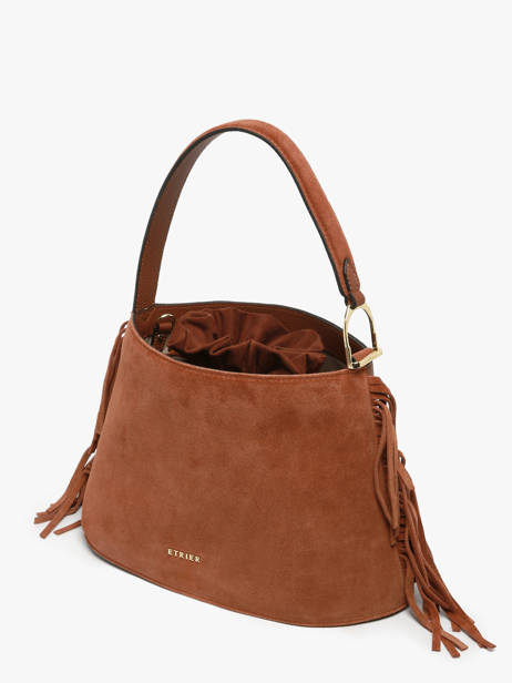 Cross Body Tas Country Leder Etrier Bruin country ECOU161M ander zicht 3