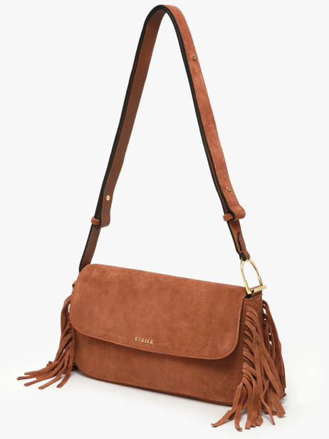 Schoudertas Country Etrier Bruin country ECOU145M ander zicht 3