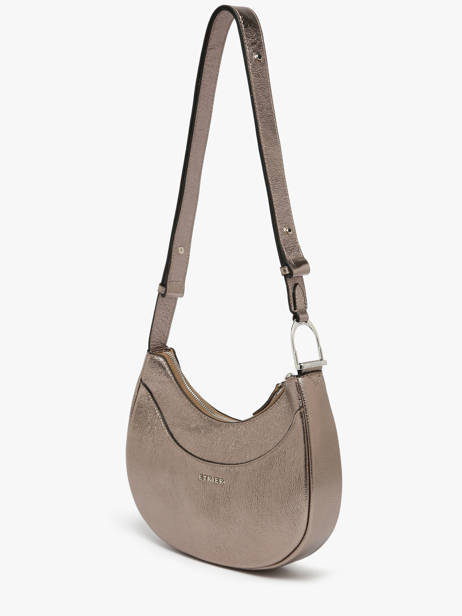 Schoudertas Jolly Leder Etrier Bruin jolly EJOL147S ander zicht 3