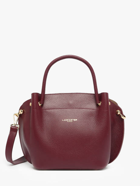 Handtas Foulonné Double Leder Lancaster Rood foulonne double 18