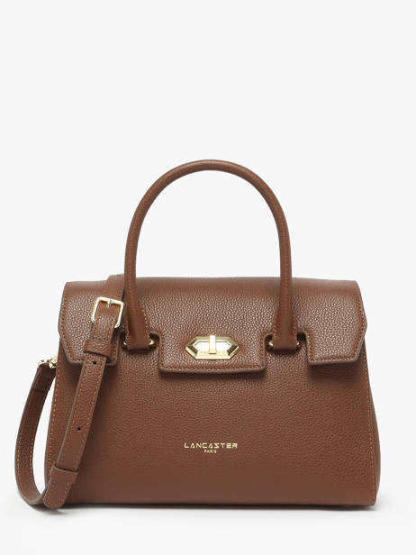 Cross Body Tas Milano Cosmos Leder Lancaster Bruin milano cosmos 77