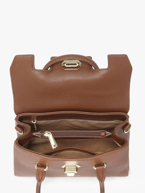 Cross Body Tas Milano Cosmos Leder Lancaster Bruin milano cosmos 77 ander zicht 2