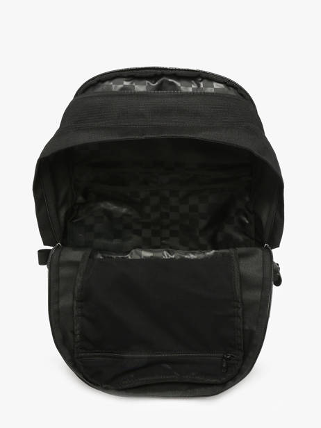 Rugzak 1 Compartiment Vans Zwart backpack VN00082F ander zicht 2