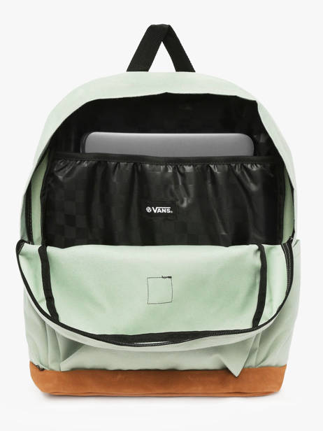 Rugzak 1 Compartiment Vans Groen backpack VN000HRJ ander zicht 1