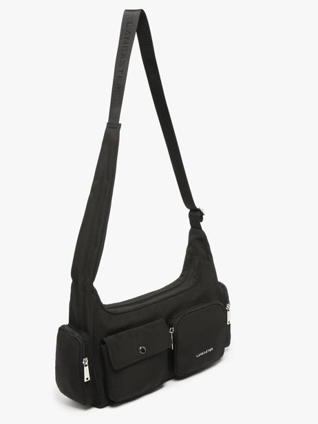 Cross Body Tas Basic Pocket Lancaster Zwart basic pocket 92 ander zicht 1