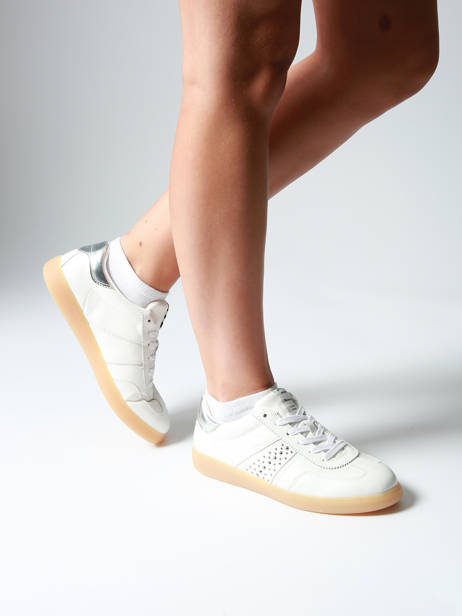 Sneakers Uit Leder Tamaris Wit women 44 ander zicht 1
