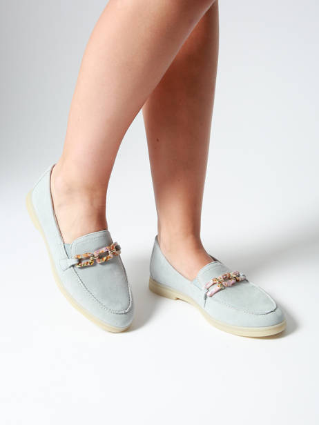 Mocassins Uit Leder Remonte Blauw women 12 ander zicht 1