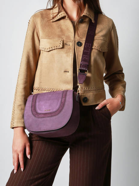 Cross Body Tas Lasso Etrier Violet lasso ELAS152M ander zicht 1