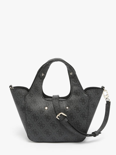 Cross Body Tas Calista Guess Zwart calista SG733475 ander zicht 4