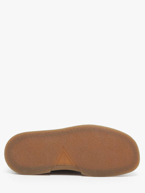 Enkelhoge Derby Veterschoenen Torview Uit Leder Clarks Bruin men 26184609 ander zicht 4