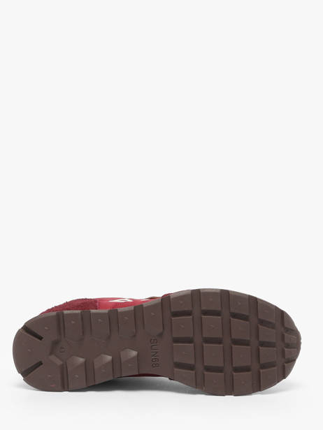 Boots Uit Leder Sun68 Rood men Z4510580 ander zicht 4