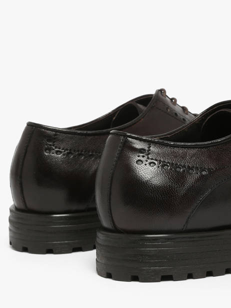 Derby Veterschoenen Uit Leder Kost Bruin men D ander zicht 2